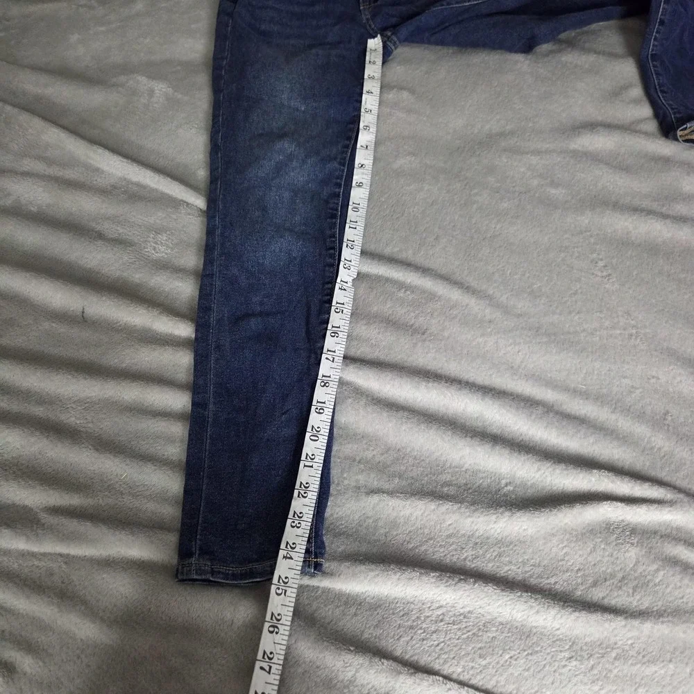 Old Navy Jeans Girls 10 Blue High Rise Rockstar Jegging Skinny Stretch Denim